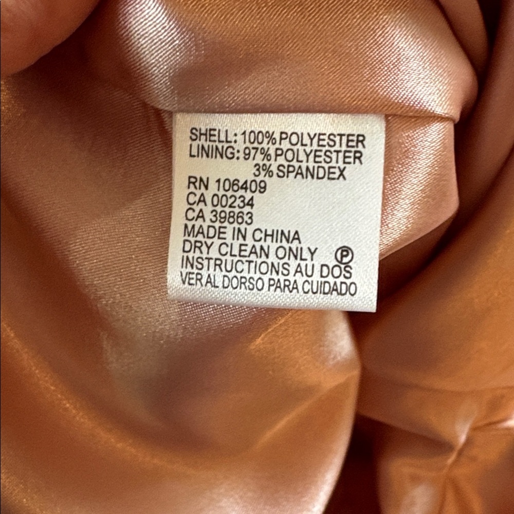 Tahari sz 4 blush pink midi dress - Picture 5 of 5